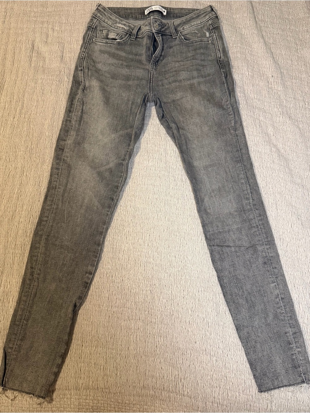 Zara Gray Skinny Jeans
